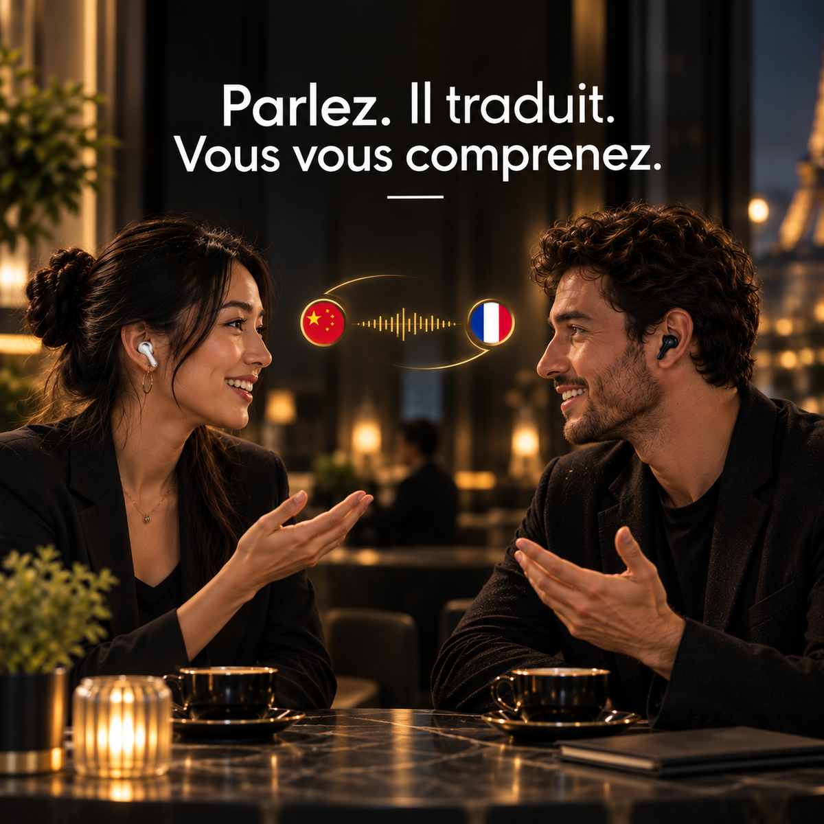 Écouteurs IA Traducteurs Instantanés