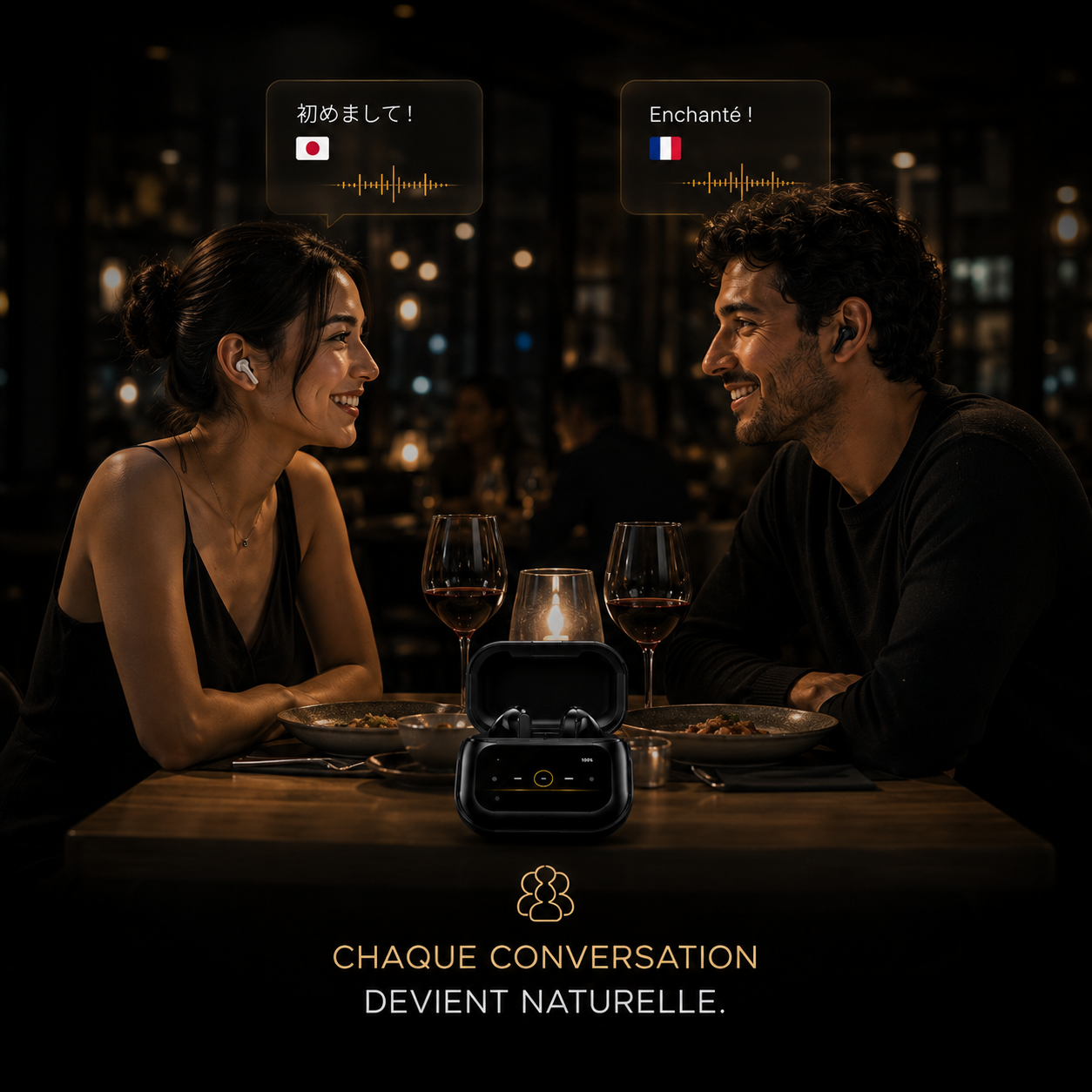 Écouteurs IA Traducteurs Instantanés
