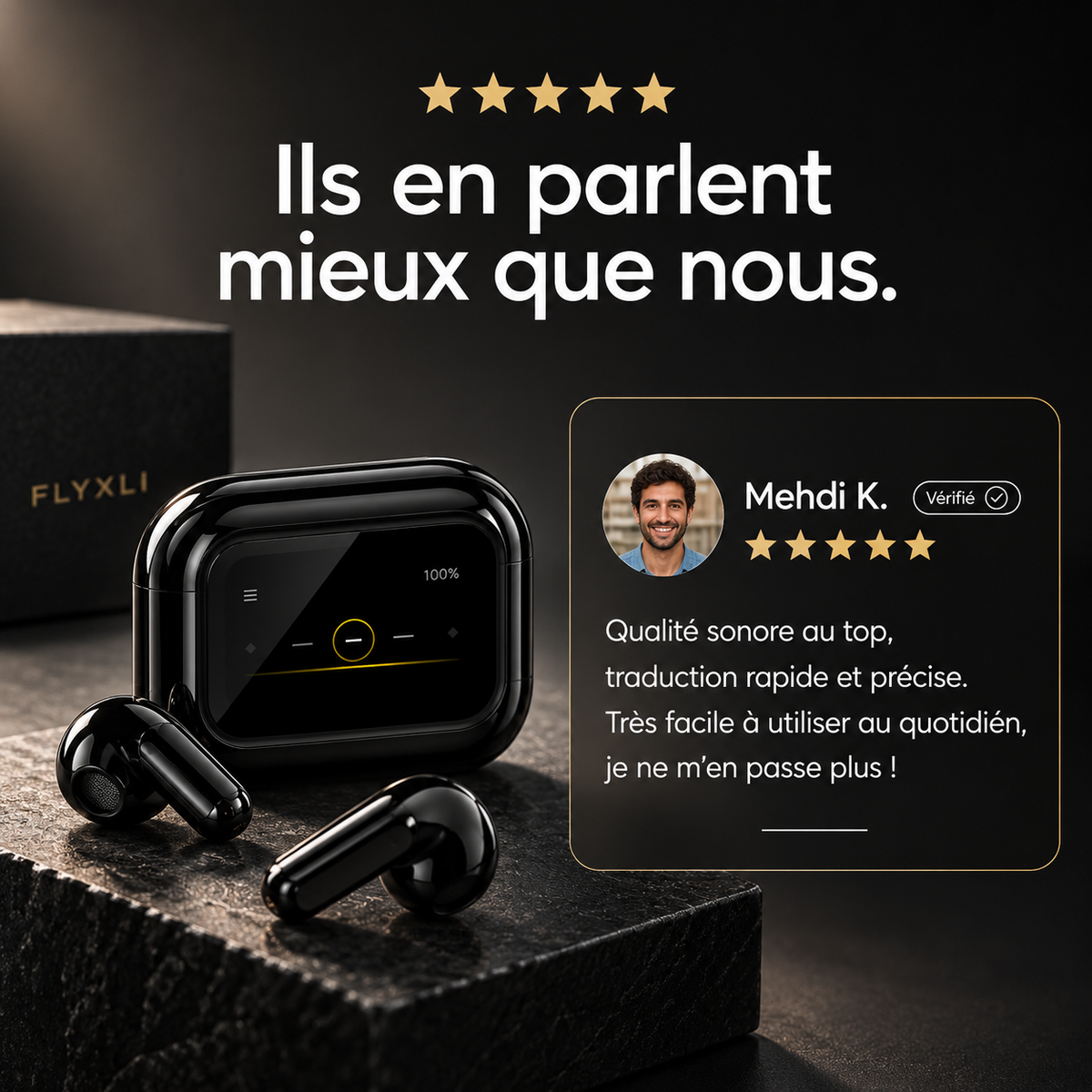 Écouteurs IA Traducteurs Instantanés